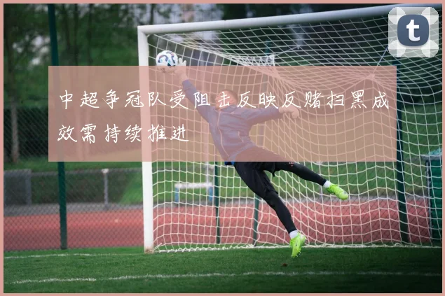 中超争冠队受阻击反映反赌扫黑成效需持续推进